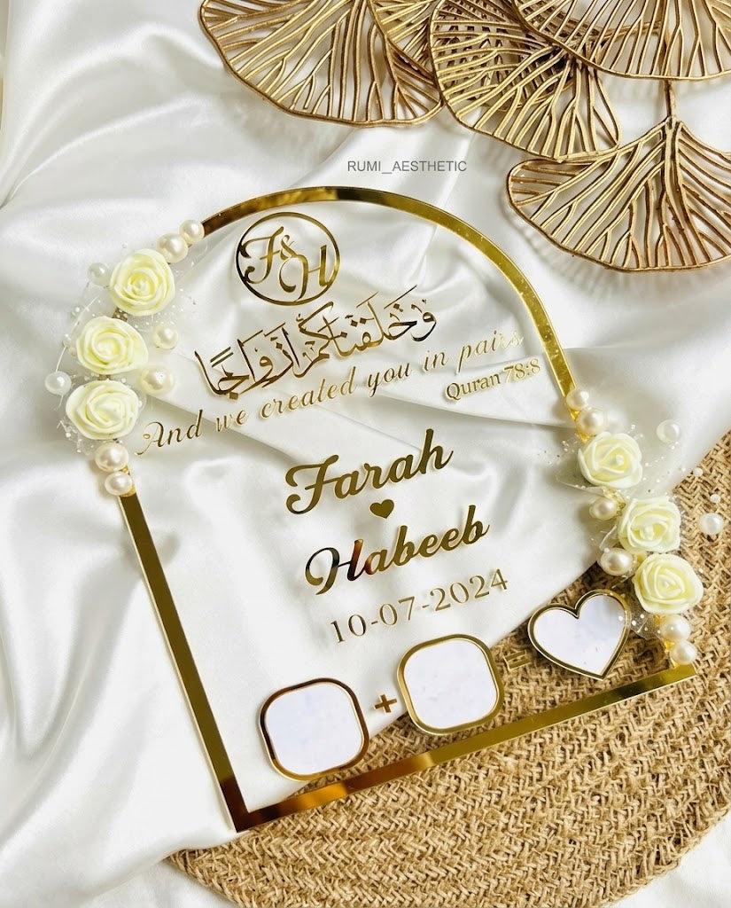 Nikkah Thumb Board